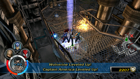 Marvel Ultimate Alliance screenshot 5 for Wii